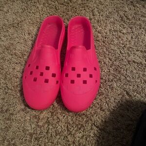 Vans Pink Slip-On Loafers